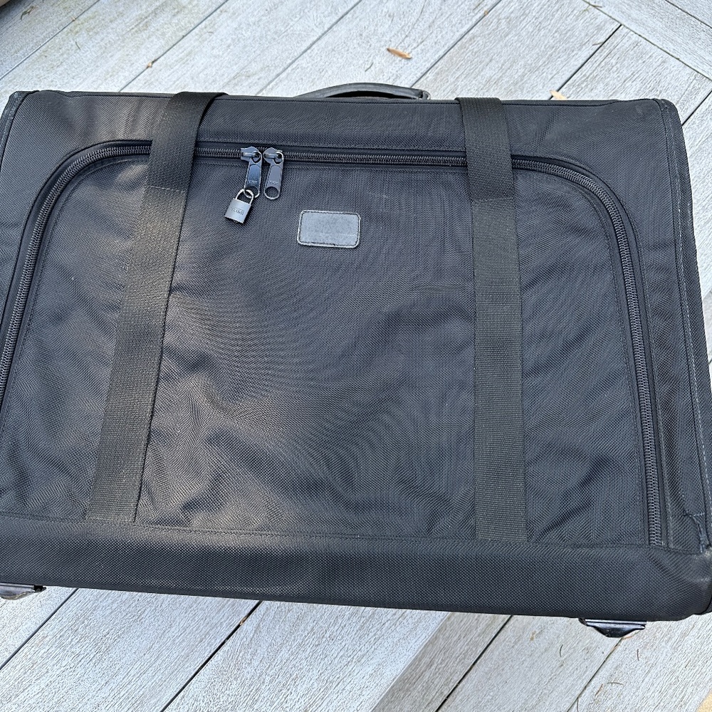TUMI BLACK BALLISTIC SUITCASE 24"